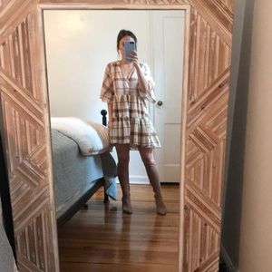 Impressions Fall Plaid Dress 🍁